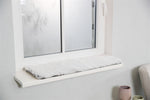 Trixie Tapis de Salon Harvey pour Rebord de fenêtre Blanc-Noir 90 x 28 cm