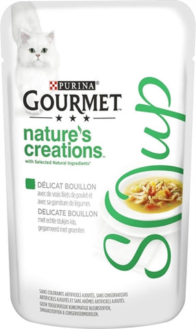 Gourmet Natures Créations Soupe Poulet/Légumes 32X40 GR