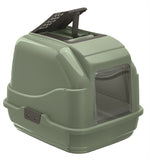 Imac Litter Box Easy Cat 2Nd Life Green 50X40X40 CM