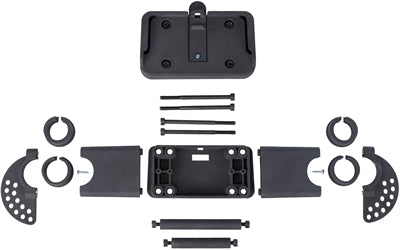 Trixie Support Pour Guidon / Panier De Vélo Noir