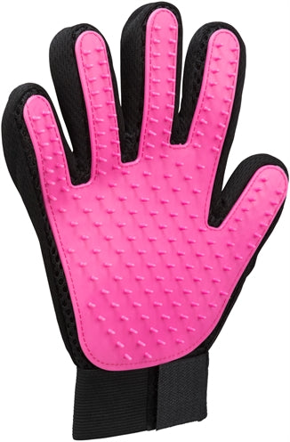 Trixie Coat Care Glove Mesh Material / Tpr Pink / Black 16X24 CM