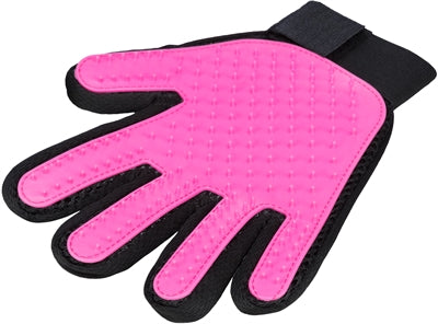 Trixie Coat Care Glove Mesh Material / Tpr Pink / Black 16X24 CM