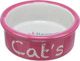 Trixie Feeding Bowl Drinking Bowl Ceramic Pink / Light Gray 12 CM 300 ML