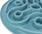 Trixie Feeding Mat Slow Feeding Tpe Blue 28X28 CM