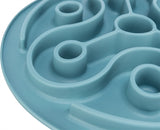 Trixie Feeding Mat Slow Feeding Tpe Blue 28X28 CM
