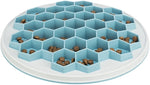 Trixie Slowfeeding Plate Hive Plastic / Tpr / Tpe Gray / Blue 30X30 CM