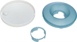 Trixie Slowfeeding Rocking Bowl Plastic / Tpr Gray / Blue 23X23 CM 500 ML