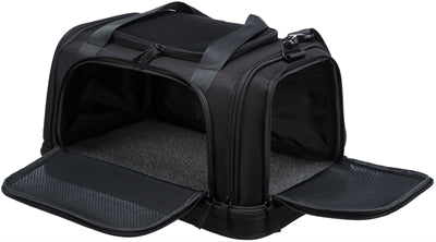 Trixie Airplane Bag Plane Black 44X28X25 CM