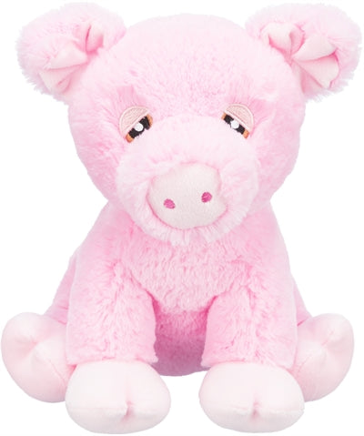 Trixie Be Eco Varkentje Edison Pluche Gerecycled Roze 24 CM