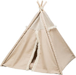 Trixie Lit pour Chat Tipi Boho Beige 55X55X65 CM