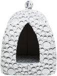 Trixie Lit pour Chat Iglo Mila Peluche Blanc / Gris 32X32X42 CM