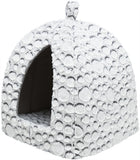 Trixie Lit pour Chat Iglo Mila Peluche Blanc / Gris 32X32X42 CM