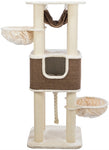 Trixie Arbre à Chat Xxl Humberto Crème/Marron Foncé 68x68x174 CM