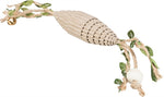 Trixie Ballon de Rugby Carton/Chanvre Beige 24 CM