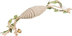 Trixie Ballon de Rugby Carton/Chanvre Beige 24 CM