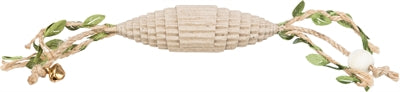 Trixie Ballon de Rugby Carton/Chanvre Beige 24 CM