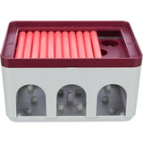 Trixie Cat Activity Rod Box Blanc / Bordeaux 20X16X12 CM