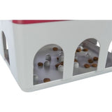 Trixie Cat Activity Rod Box Blanc / Bordeaux 20X16X12 CM