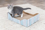 Trixie Krabmand Karton Catnip Turquoise 45X33X12 CM