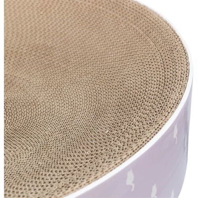 Trixie Scratching Basket Lilly Cardboard Catnip Lilac 45X45X10 CM