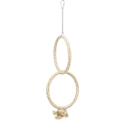 Trixie Anneau double corde Naturel 16X16 CM