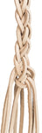 Trixie Toys Laces Leather With Wooden Beads Natural 50 CM