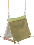 Trixie Tente Oiseau Suspendue Coton Vert 16X18X20 CM