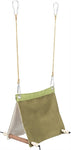 Trixie Tente Oiseau Suspendue Coton Vert 16X18X20 CM