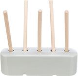 Trixie Feeding Rack Ceramic / Wood Gray 26X17X23 CM