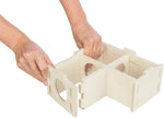 Trixie Rodent House 3 Rooms Untreated Wood Natural