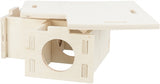 Trixie Rodent House 3 Rooms Untreated Wood Natural