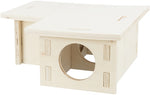 Trixie Rodent House 3 Rooms Untreated Wood Natural