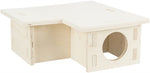Trixie Rodent House 3 Rooms Untreated Wood Natural