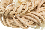 Trixie Luffaring With Rattan And Corn Leaf Ring Natural 13X13 CM