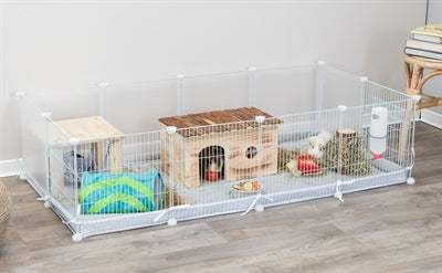 Trixie Indoor Run Metal / Plastic White 140X70X35 CM