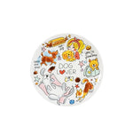 Blond Amsterdam Bord Dog Lover 22 CM