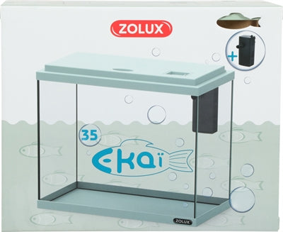 Zolux Aquarium Ekaï 35 Groen 18 LTR 35X18X28 CM