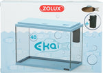 Zolux Aquarium Ekaï 40 Bleu 24 LTR 40X20X28 CM
