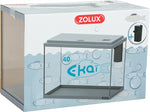 Zolux Aquarium Ekaï 40 Gray 24 LTR 40X20X28 CM