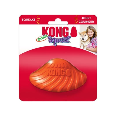 Kong Squeezz Orbitz Soucoupe Assortie 9X5,5X9 CM