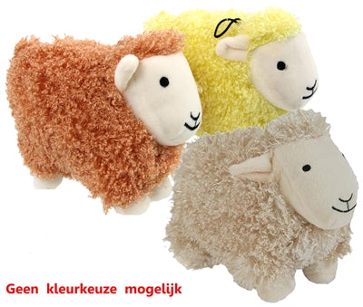 Happy Pet Mouton en peluche bouclé pour animal domestique 19 x 12 x 15 cm