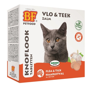 Biofood Friandises pour Chat Au Saumon Aux Puces 100 PCS
