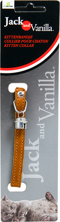 Jack & Vanilla - Kattenhalsband Cognac