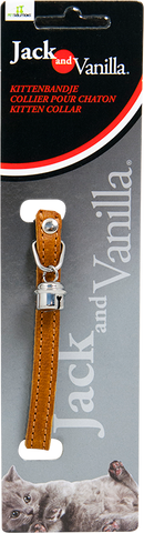 Jack &amp; Vanilla - Collier pour Chat Cognac 