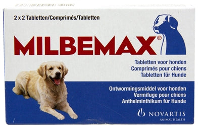 Milbemax Tablet Ontworming Hond LARGE 2X2 TABL