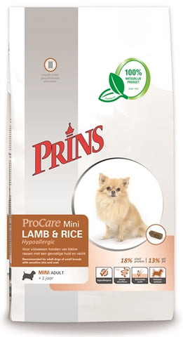 Prins Procare Mini Lam/Rijst 3 KG