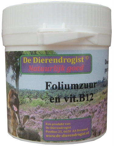 Pharmacie pour animaux Acide folique Vitamine B12