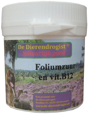 Dierendrogist Foliumzuur Vitamine B12