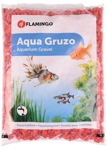 Flamingo Gravier Néon Rouge 1 KG