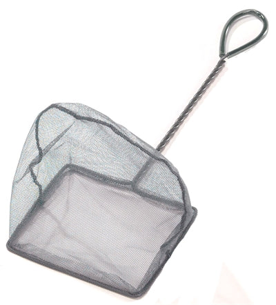 Ebi Fish Landing Net Coarse V-Shape Black